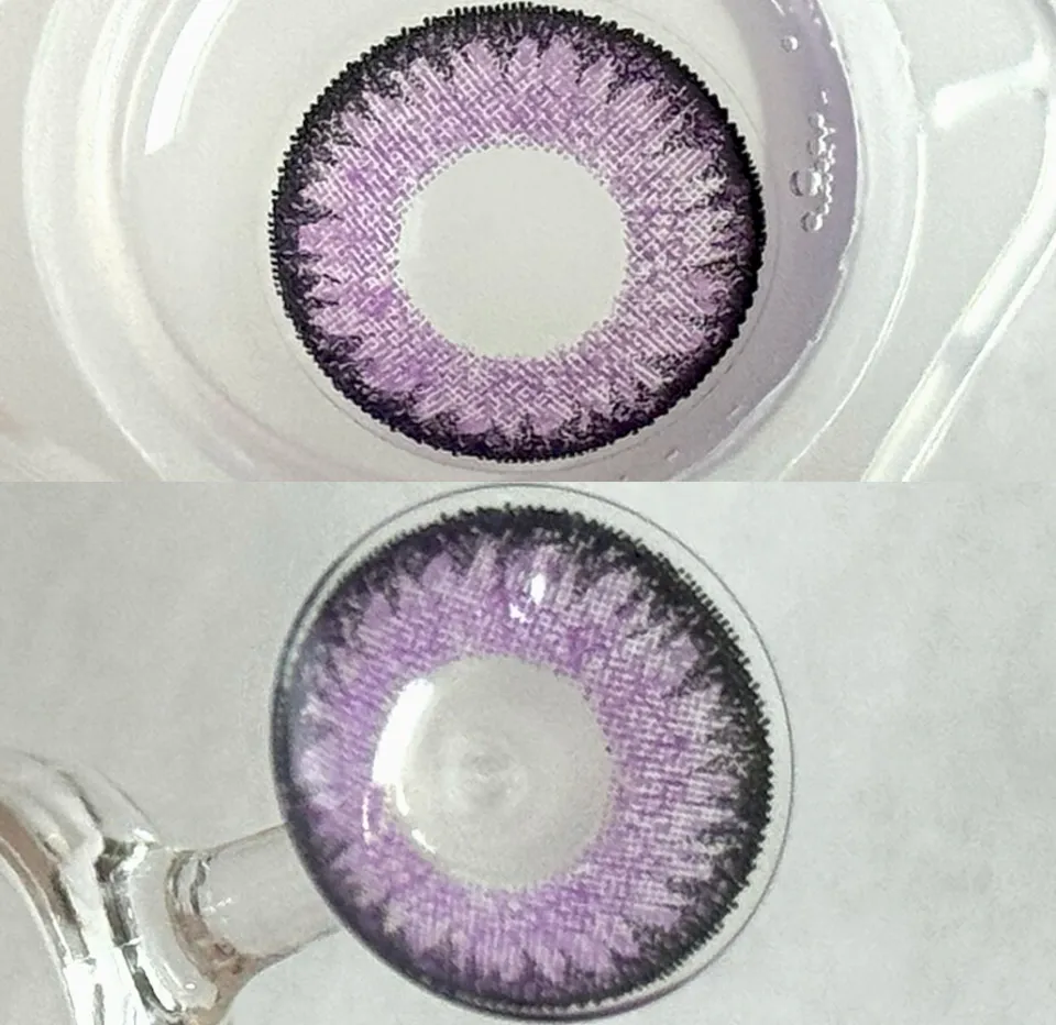 Teamo 티아모 원데이 고발색타입 14.2mm 새턴바이올렛 박스 이미지