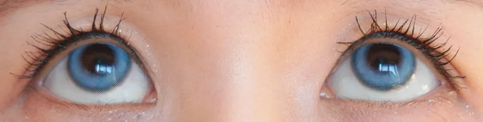 Eye Closet 아이클로젯 원데이 아쿠아모이스트UV 14.5mm 츠쿠요미블루 착용 이미지