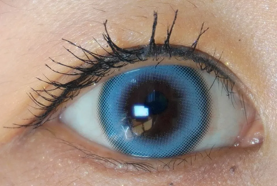 Eye Closet 아이클로젯 원데이 아쿠아모이스트UV 14.5mm 츠쿠요미블루 착용 이미지
