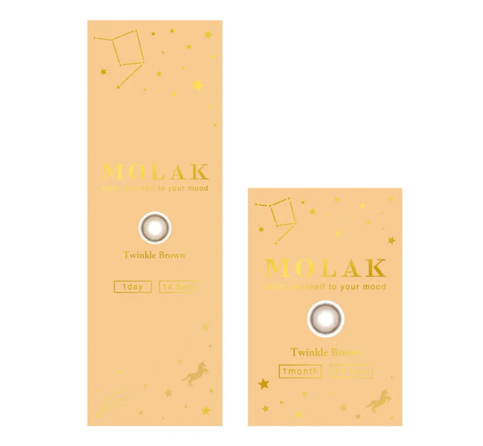 MOLAK 모라쿠 Twinkle Brown 트윙클 브라운 박스 이미지